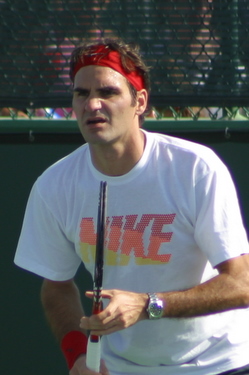Roger Federer.  File photo by George Walker